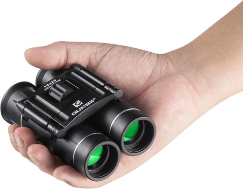 Portable 10x25 Binoculars: Waterproof, Fog Proof & Perfect for Outdoor Sports - Picture 3 of 12