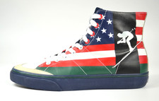 POLO Ralph Lauren Solomon Sneakersy z amerykańską flagą - Męskie US 10