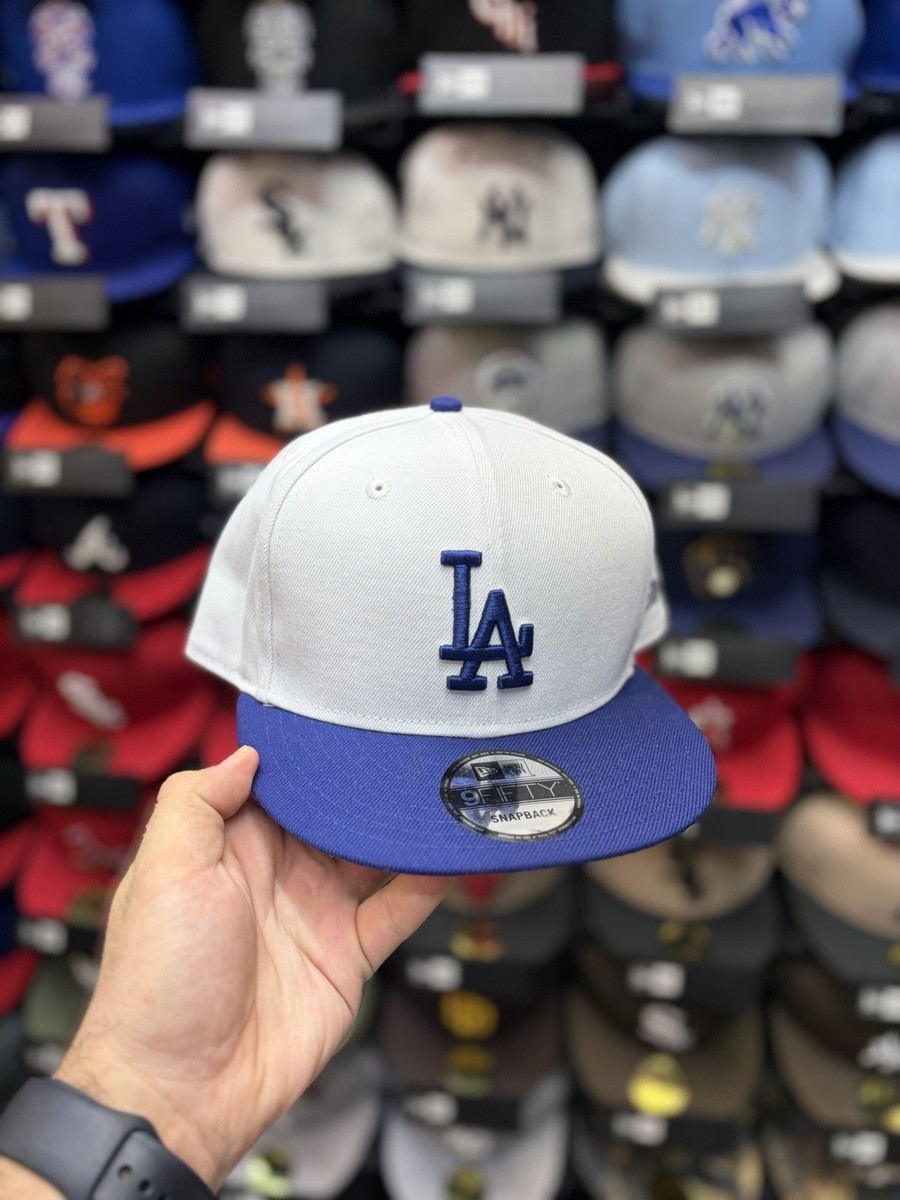 New Era LA Dodgers 9FIFTY キャップ New Era Los Angeles Dodgers White/Blue 9Fifty SnapBack Adjustable