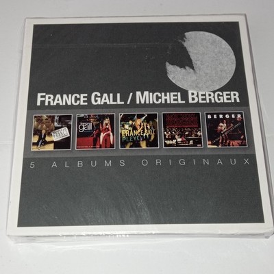 5 Albums Originaux von France Gall / Michel Berger  (5 CD Set, France 2016)