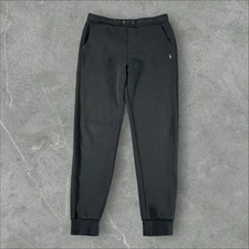 Polo Ralph Lauren Sweatpants Boys Large Black Performance Fleece Active Joggers