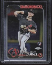 2024 Topps Chrome Bryce Jarvis Rookie Arizona Diamondbacks #75