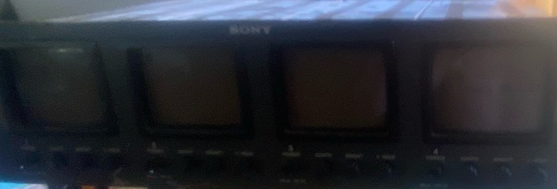 Sony PVM-41 1" CRT Quad Screen Video Monitor
