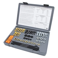Lang Tools 971 - 48-Piece SAE/Metric Thread Restorer Kit