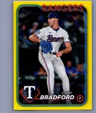 2024 Topps Update #US331 Cody Bradford Yellow