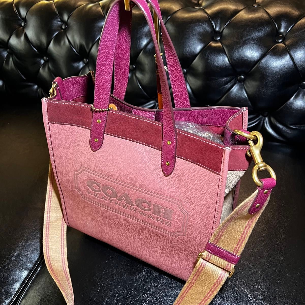 Coach 2-Way Shoulder Bag Stylish Handbag for Women