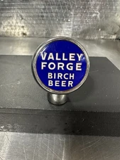 Vintage Valley Forge Birch Beer Chrome Tap Handle Knob