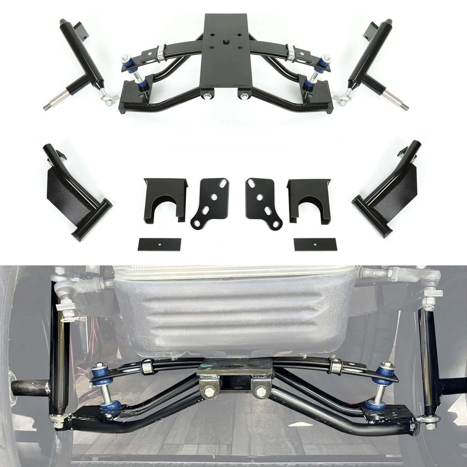 Golf Cart 6" Double A-Arm Lift Kit For Club Car Precedent/Te