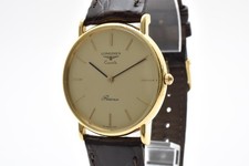 [Quasi Come Nuovo] Orologio Uomo Vintage Longines 150 6799 32mm Quadrante Oro Quarzo GIAPPONE