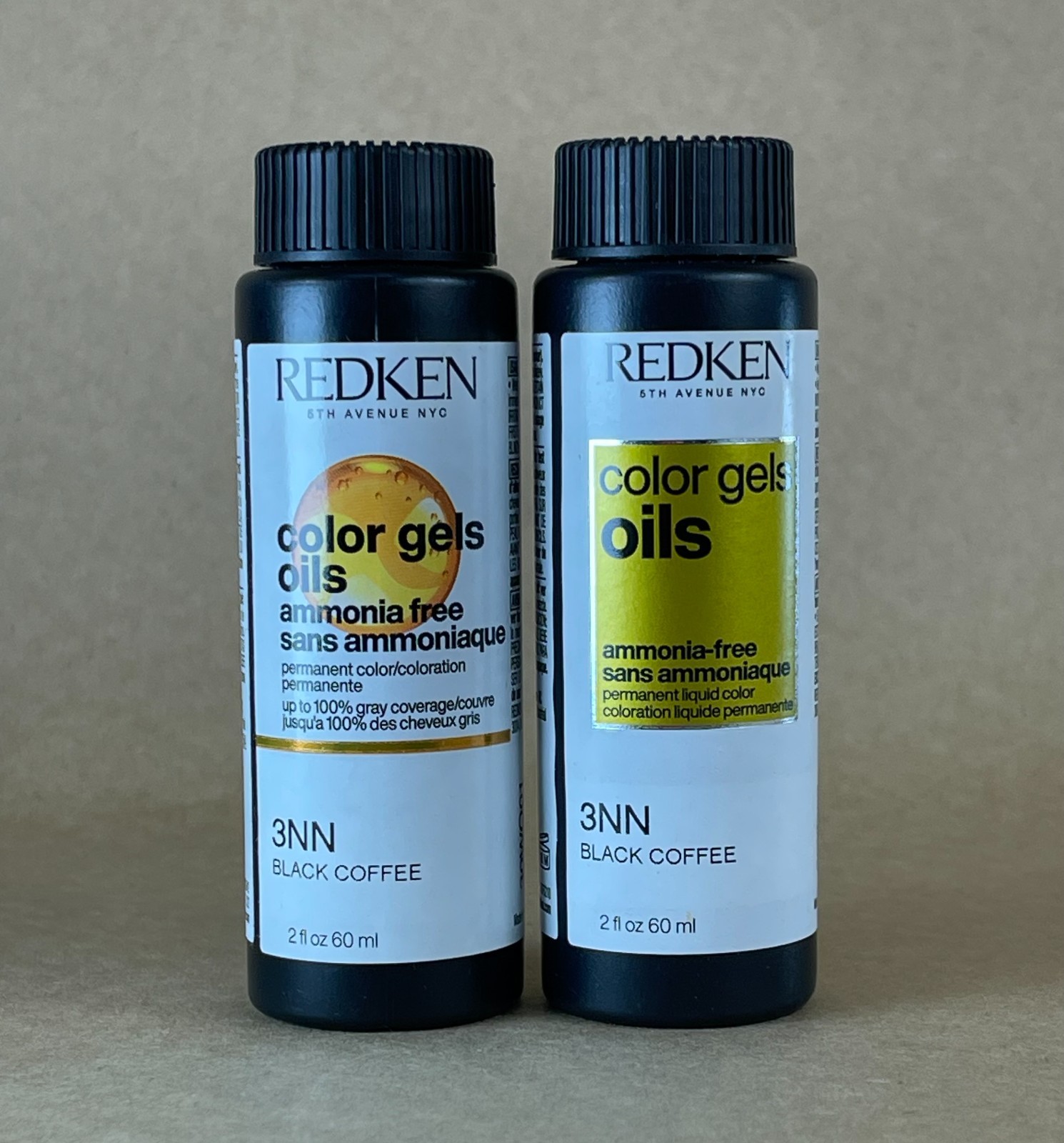 Gels Oils Ammonia-free Permanent Liquid Color 2 Oz