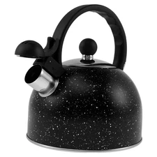 2.6 Quart Stainless Steel Stove Top Whistling Tea Kettle with Ergonomic Handle