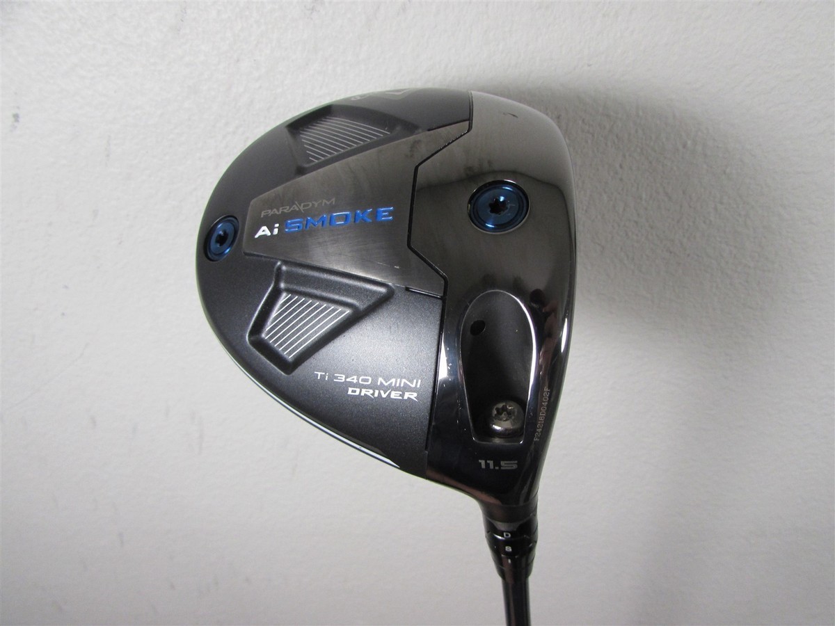 Callaway Golf PARADYM Ai SMOKE Ti 340 11.5* MINI Driver Stiff