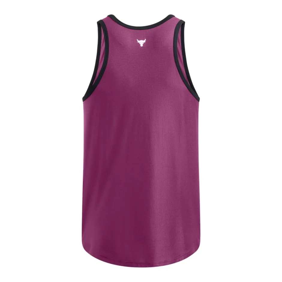 その他 UNDER ARMOR Under Armour Men's XL Project Rock Mesh Badge Of Honor Tank