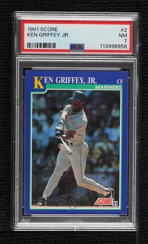 1991 Score Ken Griffey Jr #2 PSA 7 HOF
