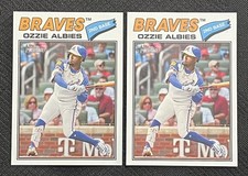2026 Topps Heritage  - #264 - Ozzie Albies + Extra