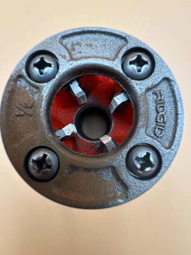 Ridgid Pipe Threader Die Head 1/2" NPT 1/2 00-R U1C - Picture 7 of 9