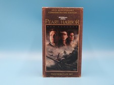 Pearl Harbor VHS 2-Tape Set Ben Affleck WWII Action Movie