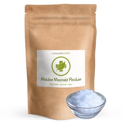 Maldon Meersalz Flocken 150 g | Maldon Sea Salt Flakes | Premiumqualität