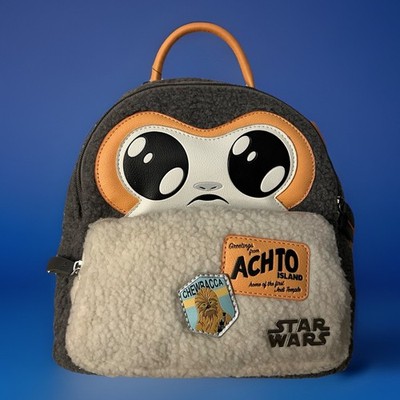 Disney Star Wars Mini Porg Backpack By Bioworld Purse New With Tags