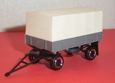 SES / Ifa w 50 ANHÄNGER grau weis mit Super Bereifung  / 1:87 - RAR. - TOPMODELL