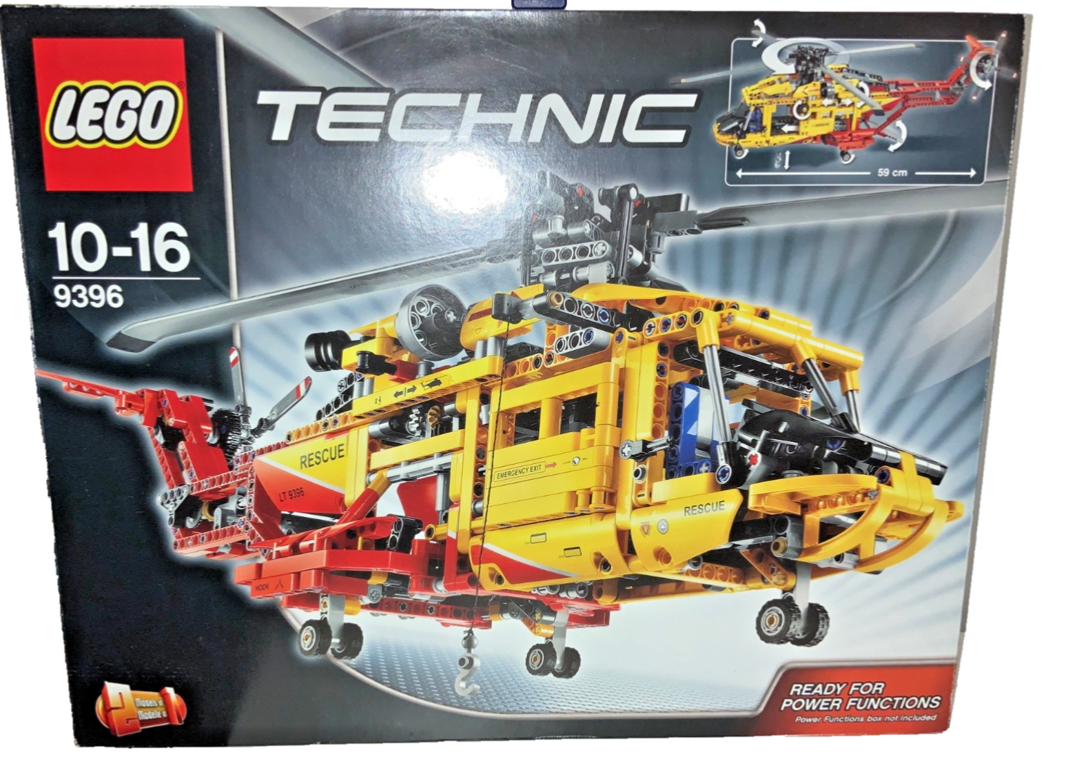 LEGO TECHNIC: HELICOPTER (9396) + PICK UP TOW TRUCK (9395) + POWERFUNCTIONS - Bild 2
