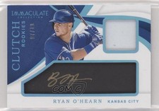 2019 Panini Immaculate Clutch Rookies Blue 7/10 Ryan O'Hearn #CR-RO Auto 00hy