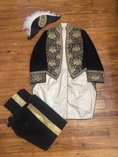 WWII Era Imperial Japanese Court Diplomatic Uniform Jacket Pants Bicorn Hat