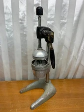 Commercial Juice Extractor Vintage Table Top Citrus Juicer Hand Press 19" WORKS