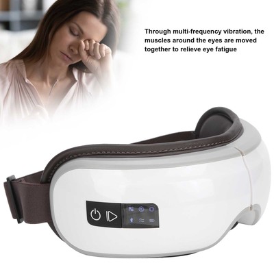 Electric Eye Massager Air Pressure Portable Heating Compress Eye C URS