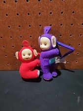 Teletubbies Purple Tinky Winky  Red Po Mini Plush 2000 McDonalds Happy Meal Toy