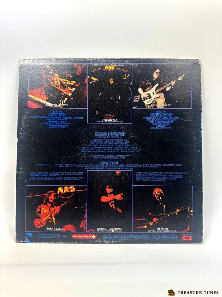 Atlanta Rhythm Section - Champagne Jam Vinyl LP [1978] PD-1-6134 - Image 3 of 4