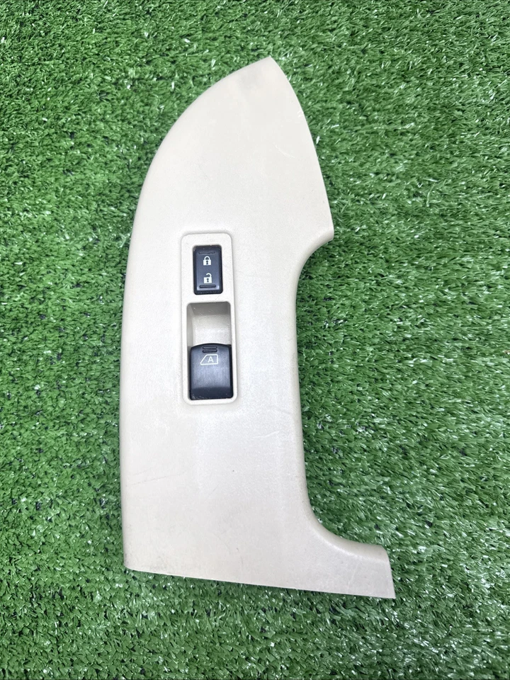 原始设备制造商 2011 - 2014 年日产 Quest Van 乘客侧右手车窗开关棕褐色边框很好 — 第 2/4 张图片