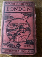 Ward.Lock & Co’s London 1932 Illustrated Guide Books. Collectors Item