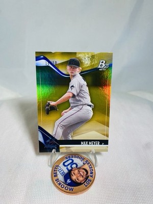 2021 Bowman Platinum Max Meyer Gold  /50 RC #TOP-79