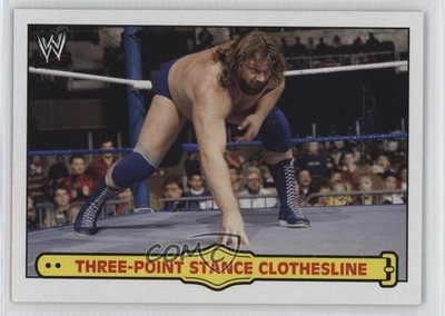 2012 Heritage WWE Ringside Action Three-Point Stance Clothesline Jim Duggan 2k3