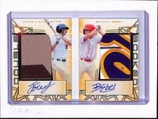 2024 Leaf Trinity Jace Laviolette Brady Ebel Double Booked Patch Auto #19/25