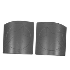 Cowl Body Armor Side Corner Guard Cover Compatible with Jeep Wrangler JK 