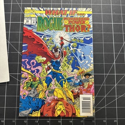 What If? vol 2 #66 Newsstand Rogue Possessed the Power of Thor Marvel Comic 1994