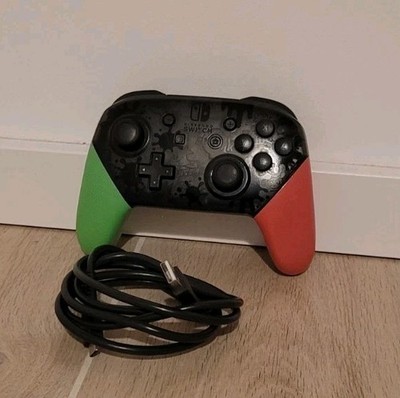 Nintendo 2512266 Switch Splatoon 2 Edition Pro Controller - Rosa/Grün