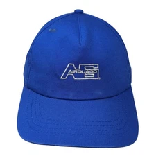 AirGuard Snapback Hat Blue One Size Adjustable Embroidered Yupoong