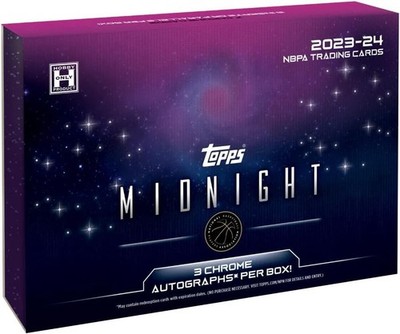 2023/24 TOPPS MIDNIGHT BASKETBALL HOBBY BOX