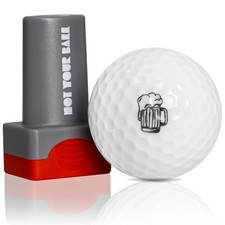 Golf Ball Stamp, Golf Ball Stamper, Reusable Self-Inking Golf Ball Stamp Mark...