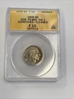 1935 DDR Buffalo Nickel graded Fine 12 details cleaned & scratched by ANACS