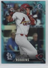 2016 Bowman Draft Chrome Picks Sky Blue Refractor Walker Robbins #BDC-7 4g3