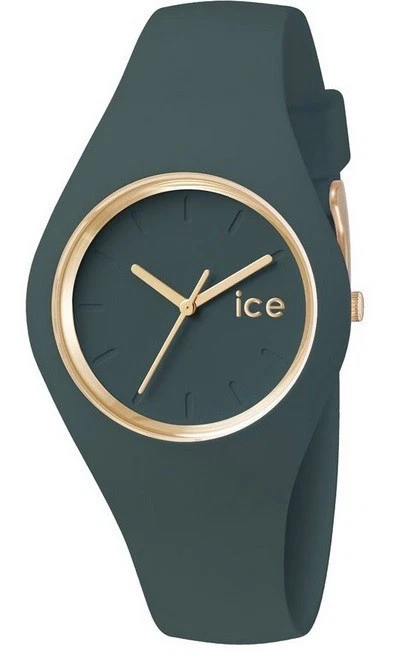 Ice-Watch ICE 001062 Glam forest urban Medium Uhr neu Silikon dunkel petrol M19 - Bild 1 von 1