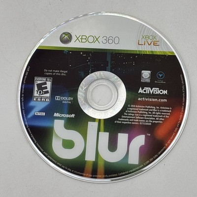 Blur Microsoft Xbox 360 XB360 Car Racing Game Activision 2010 Disk Only