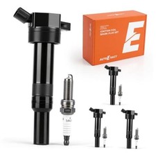 Ignition Coil Pack and Iridium Spark Plugs UF651 for Elantra 1.8L 2012-2016 
