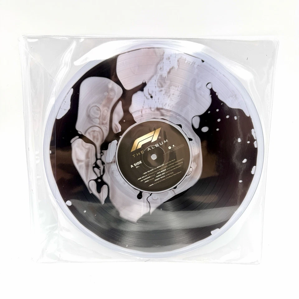 F1 The Album Soundtrack Limited Liquid Filled Oil Effect Vinyl - US Seller 🇺🇸 - Image 4 of 4