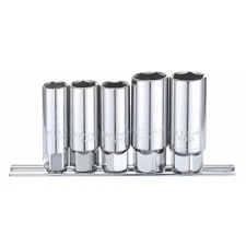 Westward 54Pr21 3/8 In Drive, 13/16", 5/8", 9/16", 16Mm, 21Mm Sae, Metric