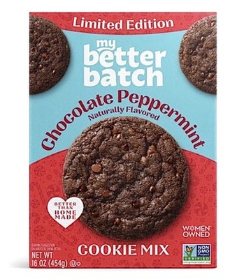 5x 16oz Boxes My Better Batch Limited Edition Cookie Mix Chocolate Peppermint